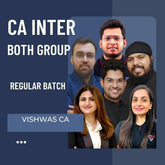 CA Inter Both Group Combo | Regular Batch By Vishwas CA | For Jan 26 & May 26 Exams